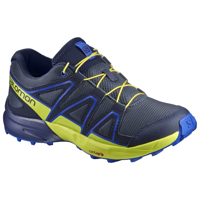 Salomon SPEEDCROSS J Zapatillas Trail Running Niños - Azul Marino - Colombia (13749-ORVF)